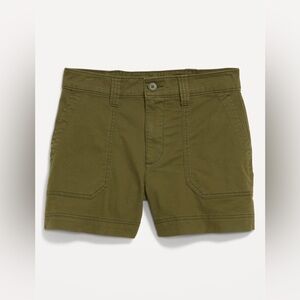 Old Navy Women's Olive Cargo Shorts